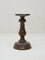 Westside Home Dark Brown Wooden Candle Stand - Small