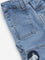 HOP Baby Blue Relaxed - Fit Mid - Rise Jeans