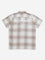 Y&F Kids Light Brown Checks Printed Resort-Fit Shirt