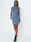 Nuon Blue Denim Shirt Dress