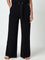 Wunderlove Black Supersoft High-Rise Pants