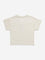 HOP Kids Beige Animal Design Cotton T-Shirt