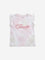 HOP Kids Pink Tie-Dye Printed Cotton T-Shirt