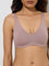 Wunderlove Mauve Cotton-Blend Bra