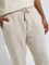 ETA Beige Relaxed-Fit Mid-Rise Cotton-Blend Chinos