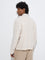 Ascot Beige Relaxed-Fit Bomber Jacket