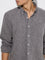 Ascot Charcoal Relaxed-Fit Linen Shirt