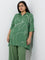 Diza Green Botanical Design Kurti
