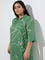 Diza Green Botanical Design Kurti