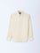 Ascot Beige Relaxed-Fit Linen Shirt
