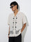 ETA Off-White Embroidered Relaxed-Fit Shirt
