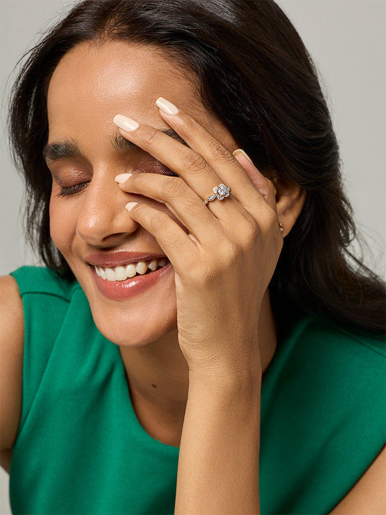 Solitaire Lab Diamond Ring