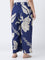 Diza Indigo Floral Printed Pants