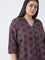Diza Red Printed Tunic