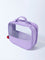 Studiowest Lilac Transparent Pouch with Strawberry Bag Charm