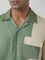 Colorblock Olive Shirt