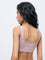 Superstar Mauve Cable-Knit Seamfree Padded Bra