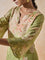 Floral Printed Green Kurta Set