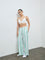 Superstar White Waffle-Textured Cotton-Blend Padded Bra