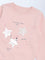 HOP Kids Dusty Pink Embellished Cotton-Blend Sweatshirt