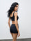 Superstar Black Cable-Knit Seamfree Boy Shorts Briefs