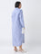 Gia Blue Striped Cotton Shirt Dress
