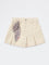 HOP Kids Girls Beige Mid-Rise Denim Skirt