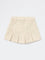 HOP Kids Girls Beige Mid-Rise Denim Skirt