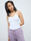 Wunderlove Black Cotton-Blend Camisoles - Pack of 2