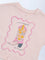 HOP Kids Girls Pink Embellished Cotton Top
