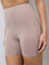 Wunderlove Beige Solid High-Rise Cotton-Blend Cycling Shorts