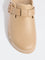 SOLEPLAY Taupe Perforated Clogs