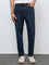 Nuon Dark Blue Slim Crop-Fit Mid-Rise Jeans