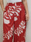 Diza Red Botanical Printed Palazzos