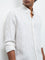 Ascot Off-White Striped Relaxed-Fit Linen Shirt