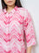 Diza Pink Chevron Tunic