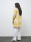 Diza Yellow Botanical Printed Tunic