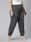 Women Solid Antra Melange Harem Pants