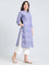 Cotton Ikat Print Straight Kurta