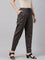 Women Solid Silver Grey Comfort Fit Cotton Pants