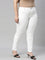 Women Solid White Super Stretch Jeggings