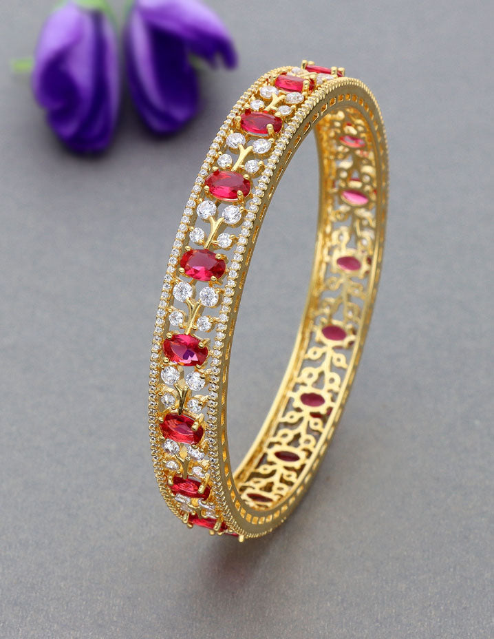 Designer Zirconia Kada Bangle ZBGL10871