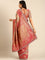 Banarsi silk saree with meenakari jaal , border & hand embroidery on border and readymade heavy blouse