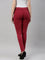 Women Solid Cherry Super Stretch Jeggings