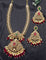 Designer Gold Polish Necklace Set