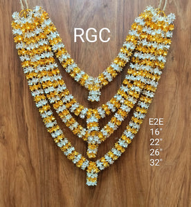 RGC German silver parijatham/Jasmin mala