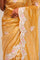 Harvest Gold Tissue Handcrafted Saree