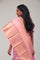 Carnation Pink Kanjivaram Silk Jaal Saree