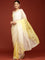 Lemon Crepe Stone Work Saree