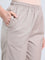 Beige Cotton Pencil Pant